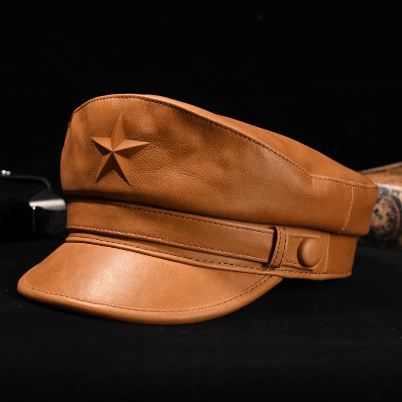 Snapback Hat Flat - Gorra militar novedosa para hombre, gorras