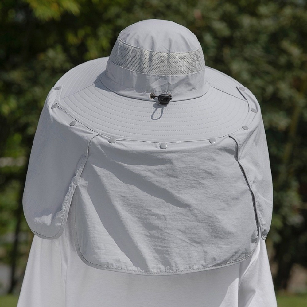 Bucket Hat Cotton - Sombrero de Sol Simple de Tela