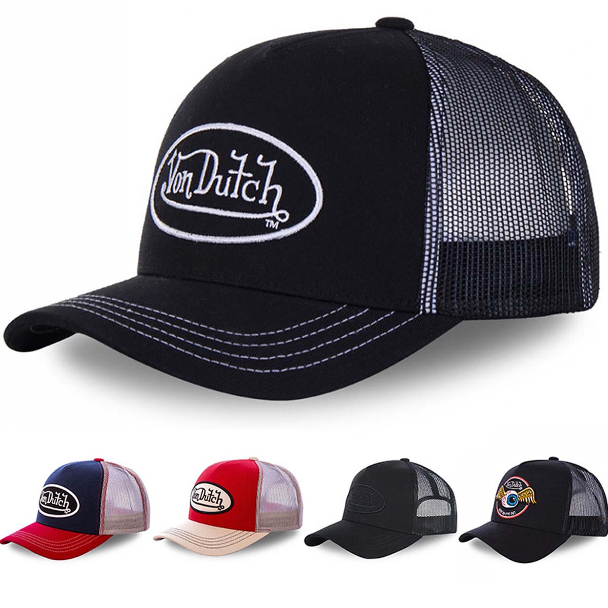 Trucker Cap Mesh - 1PC Gorra de Béisbol Casual de