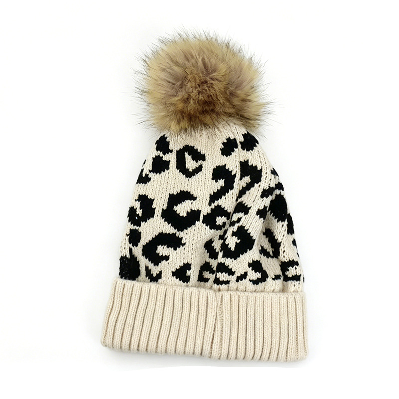 Gorro de punto con estampado d - Beanie Cuffed Knit reseña y precio