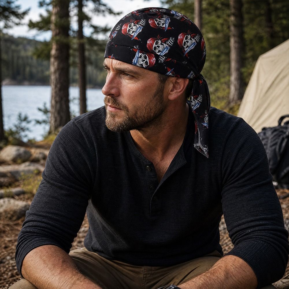 Gorro Pirata de Secado Rápido, - Skull Cap Helmet Liner reseña y precio