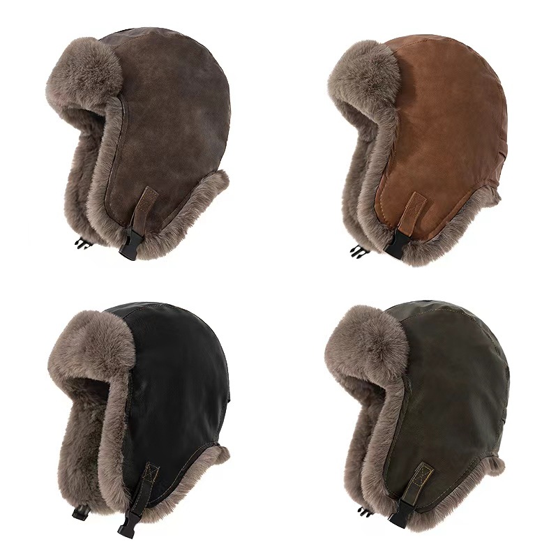 1 unidad de gorro de invierno  - Trapper Hat Ear Flap reseña y precio