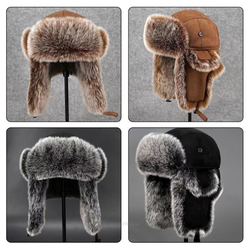 X5XA Gorro cazador forrado pel - Trapper Hat Ear Flap reseña y precio