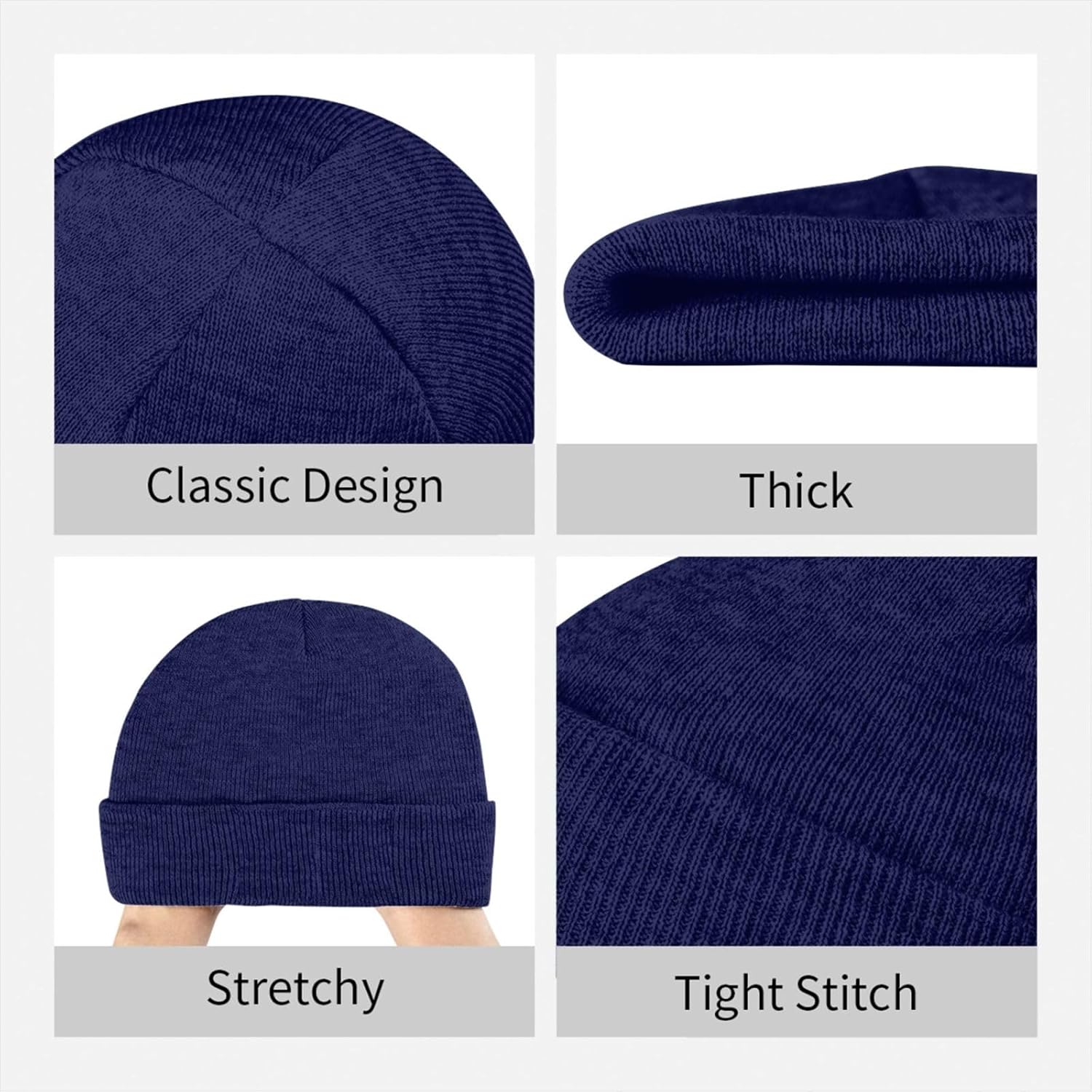 Hay siempre algo de ser agrade - Beanie Cuffed Knit reseña y precio