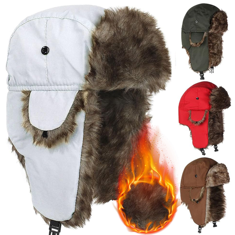 Gorros de invierno cálidos par - Trapper Hat Ear Flap reseña y precio
