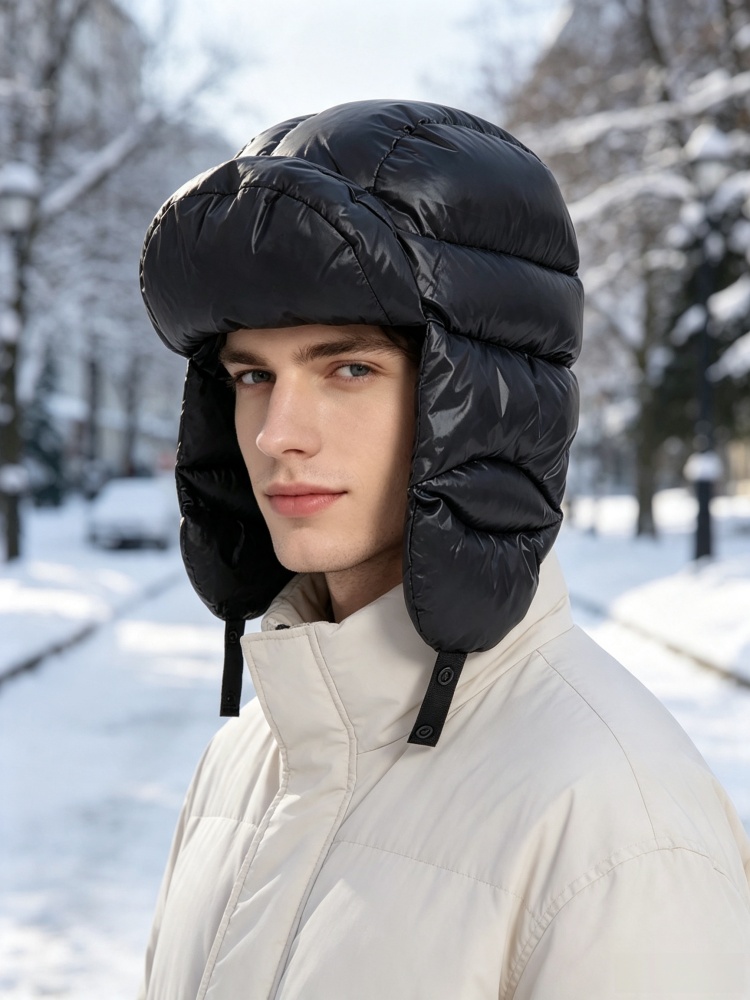 Gorro Ushanka de Plumón Cálido - Trapper Hat Ear Flap reseña y precio
