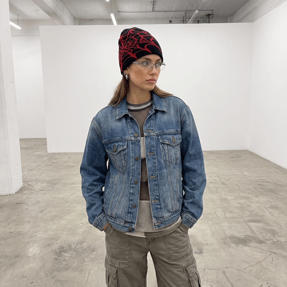 Gorros de punto elásticos con  - Beanie Cuffed Knit reseña y precio
