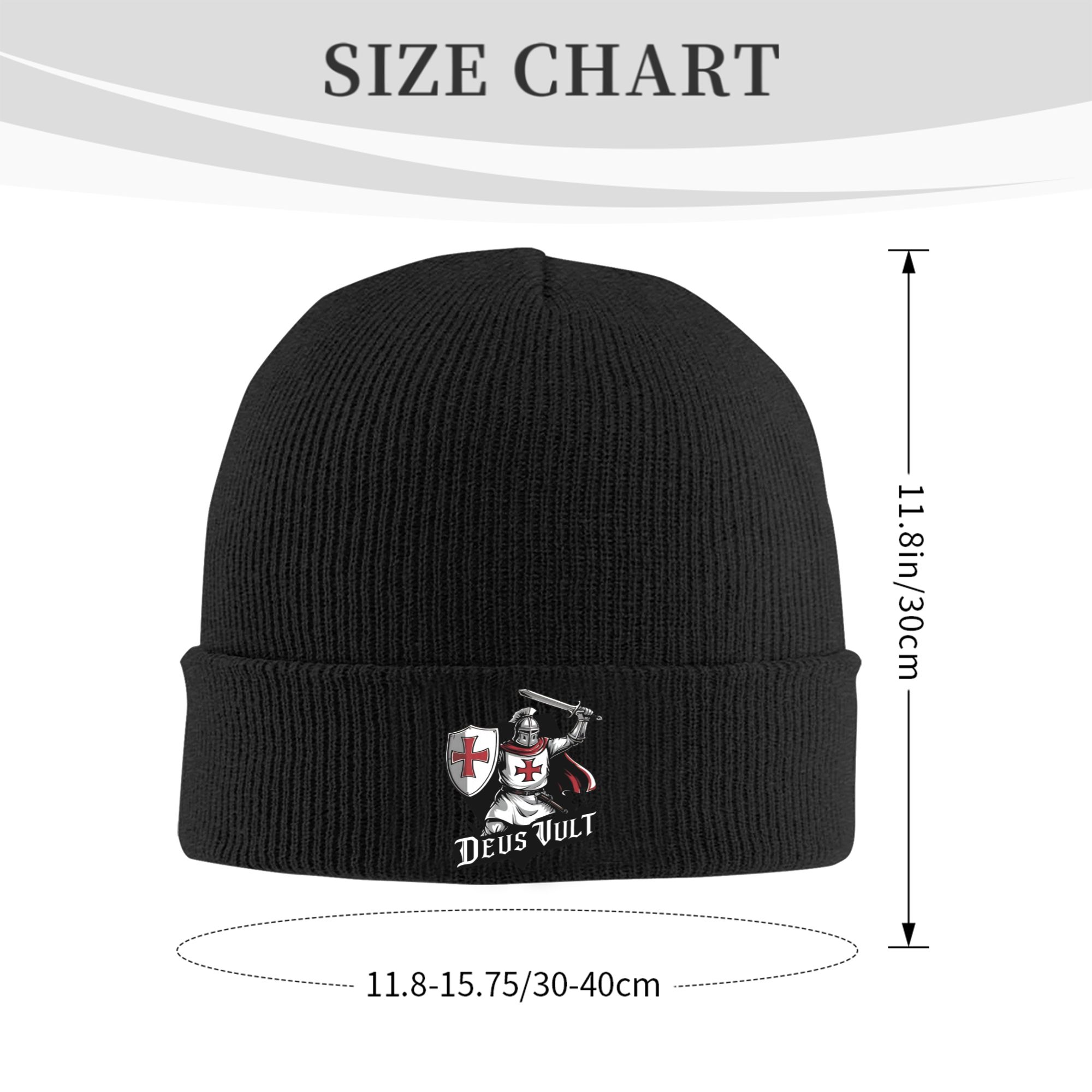 Deus Vult - Gorro de punto con - Beanie Cuffed Knit reseña y precio