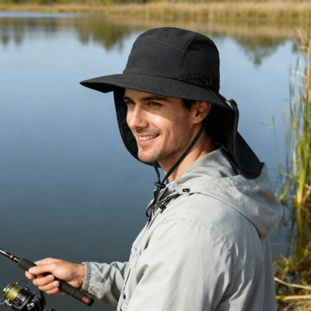 Sombrero para el sol de ala an - Bucket Hat Cotton reseña y precio