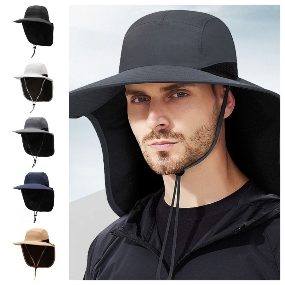 Sombrero para el sol de ala an - Bucket Hat Cotton reseña y precio